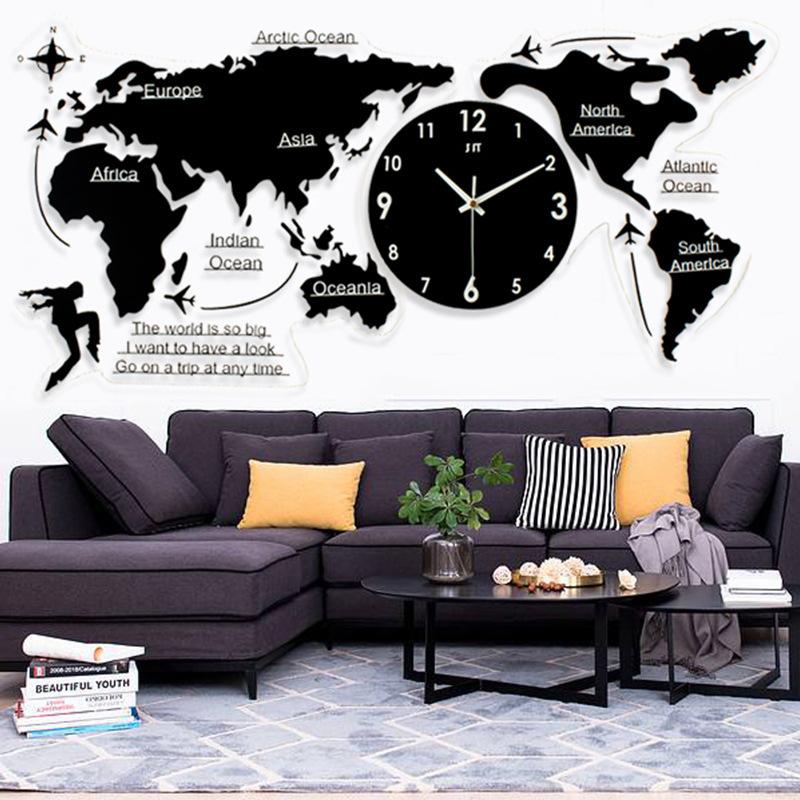 Scandinavian Short Acrylic Creative Clock Room Wall home Decoration accessories Modern Family Design Wall Clock
Scandinavian Short Acrylic Creative Clock Room Wall home Decoration accessories Modern Family Design Wall Clock