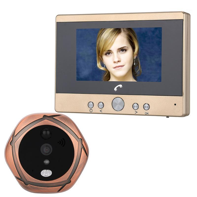4.3" TFT Screen Digital Intercom Peephole Door Viewer Camera PIR Motion Detection Doorbell 160 Degree Wide Angle IR Night1
4.3" TFT Screen Digital Intercom Peephole Door Viewer Camera PIR Motion Detection Doorbell 160 Degree Wide Angle IR Night1