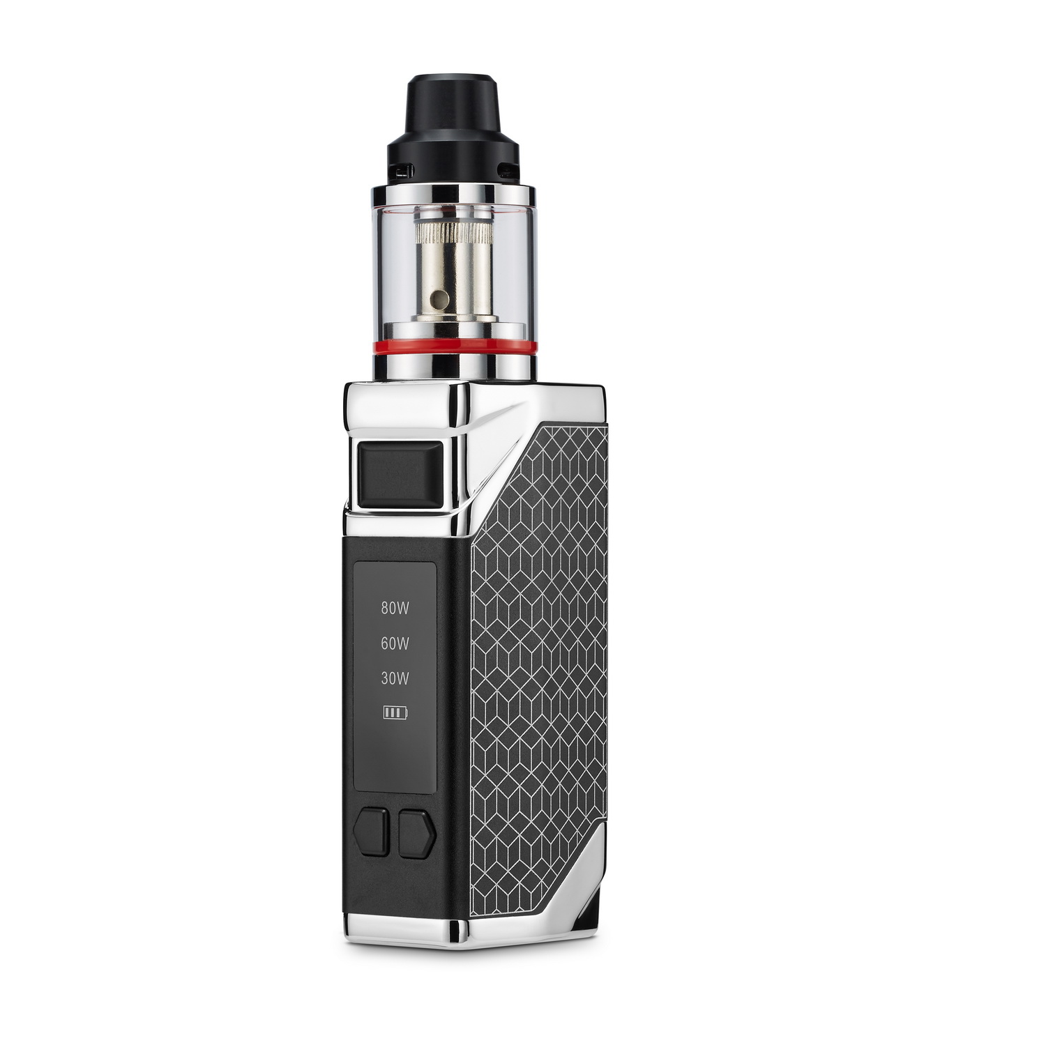 E-cigarette Kits 2200mAh battery 18650 30w 60w 80w 2.0ml Atomizer Capacity Light Display vapor Electronic Cigarettes set
E-cigarette Kits 2200mAh battery 18650 30w 60w 80w 2.0ml Atomizer Capacity Light Display vapor Electronic Cigarettes set