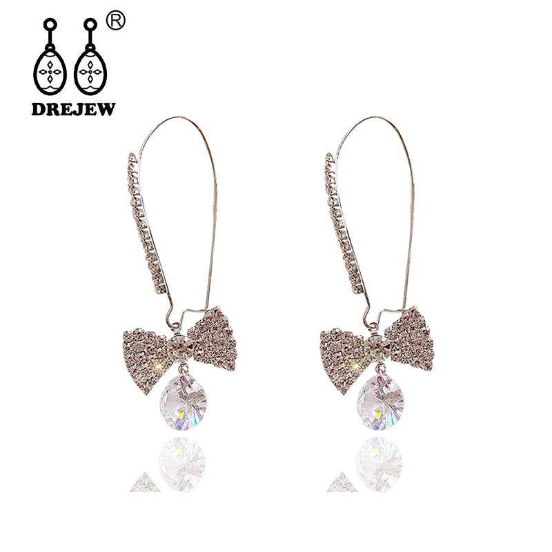 DREJEW Long Geometric Circle Hoop Earrings Luxury Gold Rose Crystal Rhinestone Christmas statement Earrings for Women Wedding
DREJEW Long Geometric Circle Hoop Earrings Luxury Gold Rose Crystal Rhinestone Christmas statement Earrings for Women Wedding