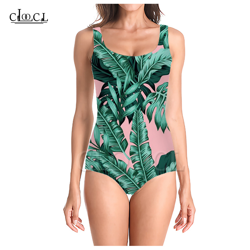 CLOOCL 2021 New Summer Popular Green Leaves 3D Printed Women Sleeveless Sexy Swimsuit Casual Fashion Swimsuits Beach One Piece Swimwear, Swimsuit 1
CLOOCL 2021 New Summer Popular Green Leaves 3D Printed Women Sleeveless Sexy Swimsuit Casual Fashion Swimsuits Beach One Piece Swimwear, Swimsuit 1