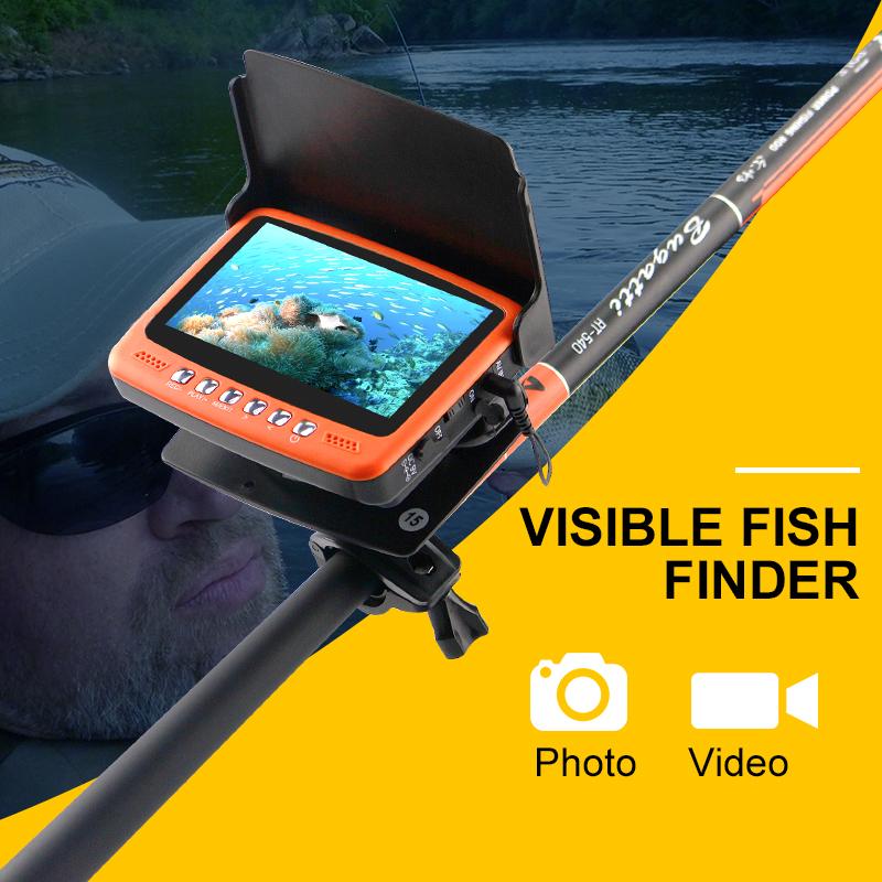 Visible Video Fish Finder Underwater Ice Video Fishfinder Fishing Camera IR Night Vision 4.3 inch Monitor camera kit HD 1000TVL
Visible Video Fish Finder Underwater Ice Video Fishfinder Fishing Camera IR Night Vision 4.3 inch Monitor camera kit HD 1000TVL