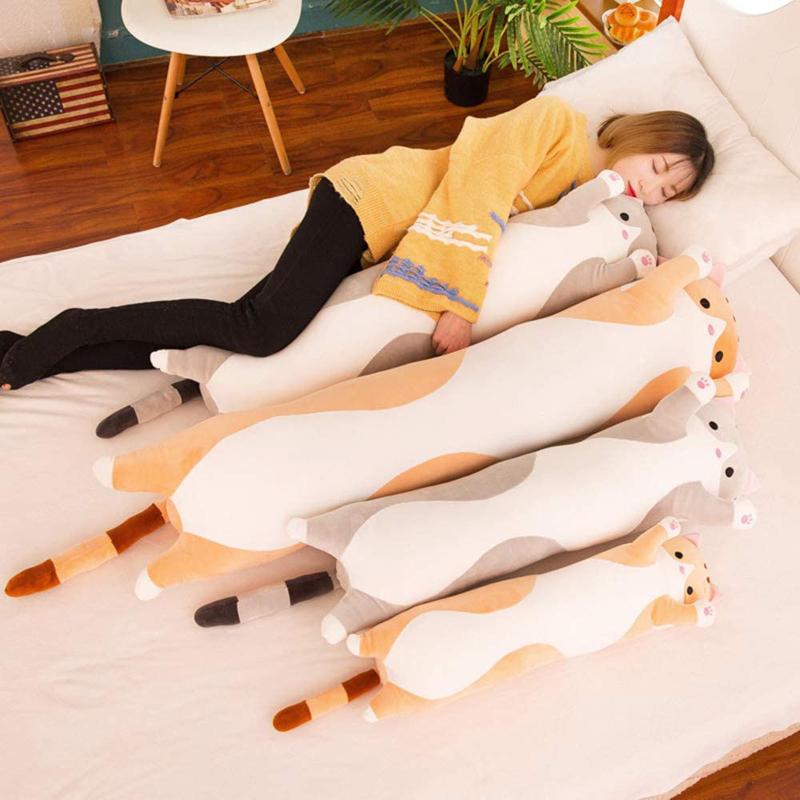 Plush Toys Animal Cat Cute Creative Long Soft Toys Break Nap Cushion Pillow For Kids Stuffed Doll Office Gift Sleeping Long Cat
Plush Toys Animal Cat Cute Creative Long Soft Toys Break Nap Cushion Pillow For Kids Stuffed Doll Office Gift Sleeping Long Cat