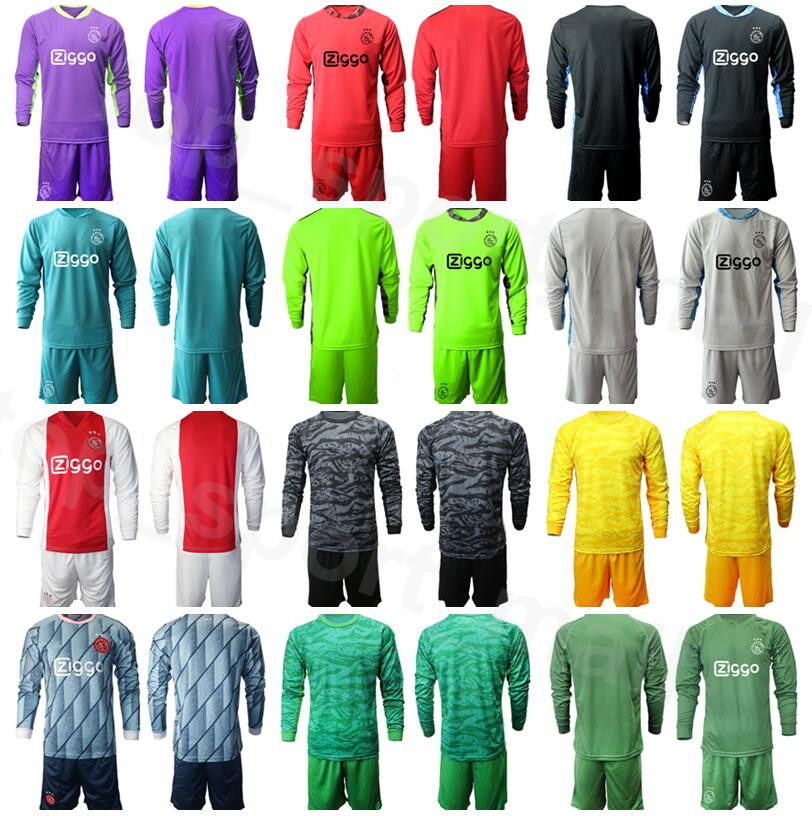 AFC Ajax Amsterdam Goalkeeper GK Soccer 24 Andre Onana Long Sleeve Jersey Set 2020 2021 Goalie Custom Name Number Football Shirt Kits, Black
AFC Ajax Amsterdam Goalkeeper GK Soccer 24 Andre Onana Long Sleeve Jersey Set 2020 2021 Goalie Custom Name Number Football Shirt Kits, Black