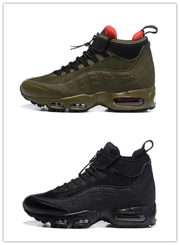 New Fashion Cushion Boots Black Green Brown Men's 95 Ankle Boots Hight Top 95s Waterproof Work Boots Men Shoes High quality
New Fashion Cushion Boots Black Green Brown Men's 95 Ankle Boots Hight Top 95s Waterproof Work Boots Men Shoes High quality