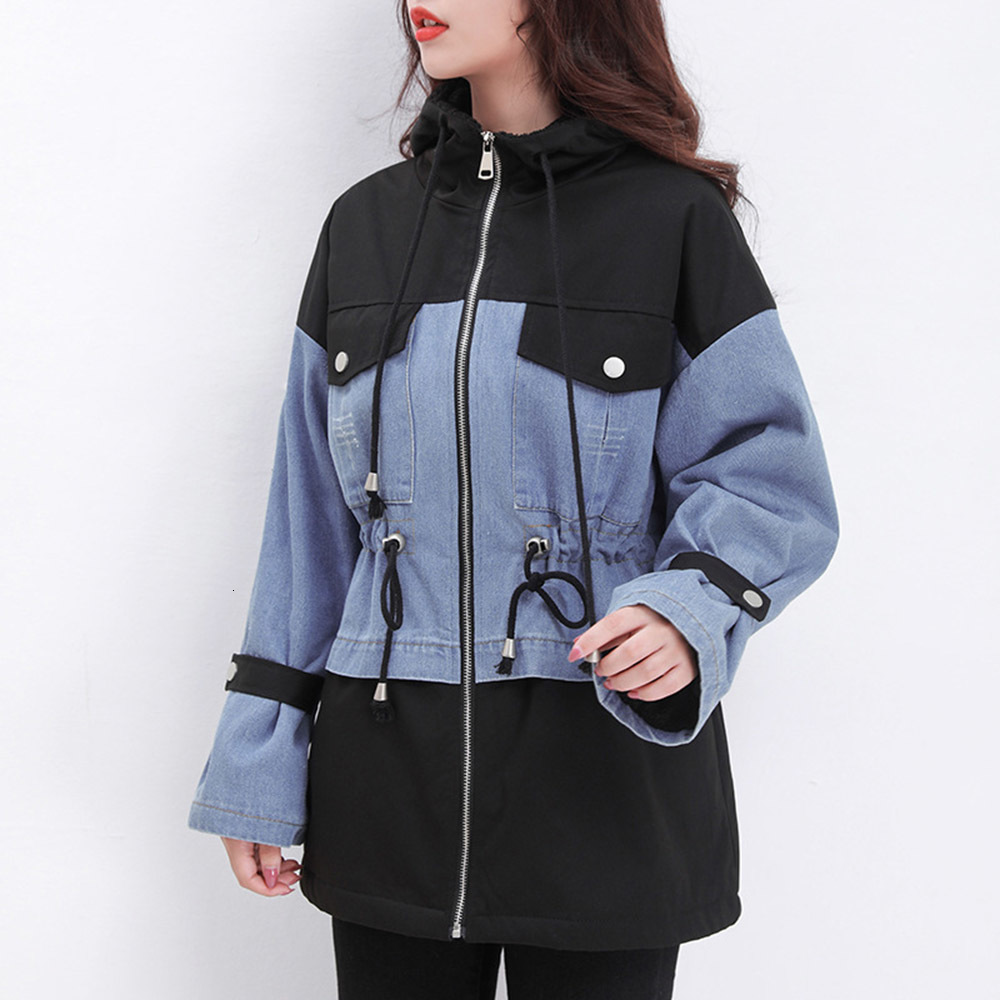 2021 New Japan Style Korean Fashion Thin Windbreaker Popular Winter Best Keep Warm Hood Denim Trench Coat SBOO, Blue
2021 New Japan Style Korean Fashion Thin Windbreaker Popular Winter Best Keep Warm Hood Denim Trench Coat SBOO, Blue