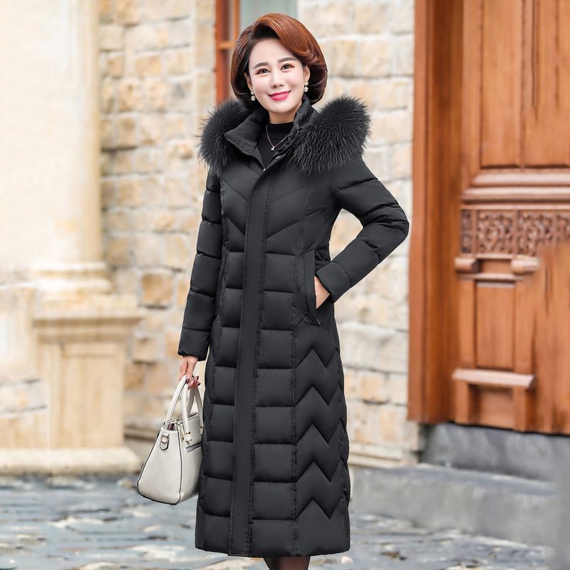 Winter Coat Long Woman Plus Size 6xl Parka Fur Collar Down Quilled Jacket Thicken Thin Kobiety Pzcze Uhao, Black
Winter Coat Long Woman Plus Size 6xl Parka Fur Collar Down Quilled Jacket Thicken Thin Kobiety Pzcze Uhao, Black