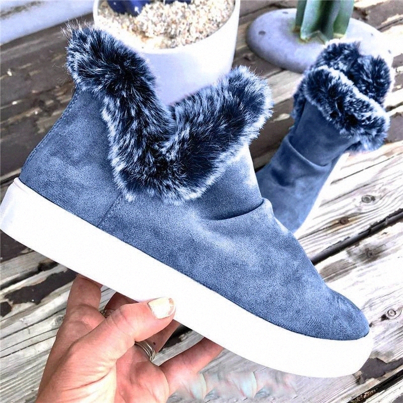 Women's Shoes 2020 New Winter Sneakers Soft Warm Ladies Casual Shoes Flat Winter Sneakers Fluffy Fur Platform Short Snow #440g, Black
Women's Shoes 2020 New Winter Sneakers Soft Warm Ladies Casual Shoes Flat Winter Sneakers Fluffy Fur Platform Short Snow #440g, Black