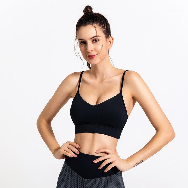 Antibom Sport Bra Women Adjustable Strap Crop Top High Impact Shockproof Yoga Top with Pad Backless Workout Gym Running Femme1, Black
Antibom Sport Bra Women Adjustable Strap Crop Top High Impact Shockproof Yoga Top with Pad Backless Workout Gym Running Femme1, Black