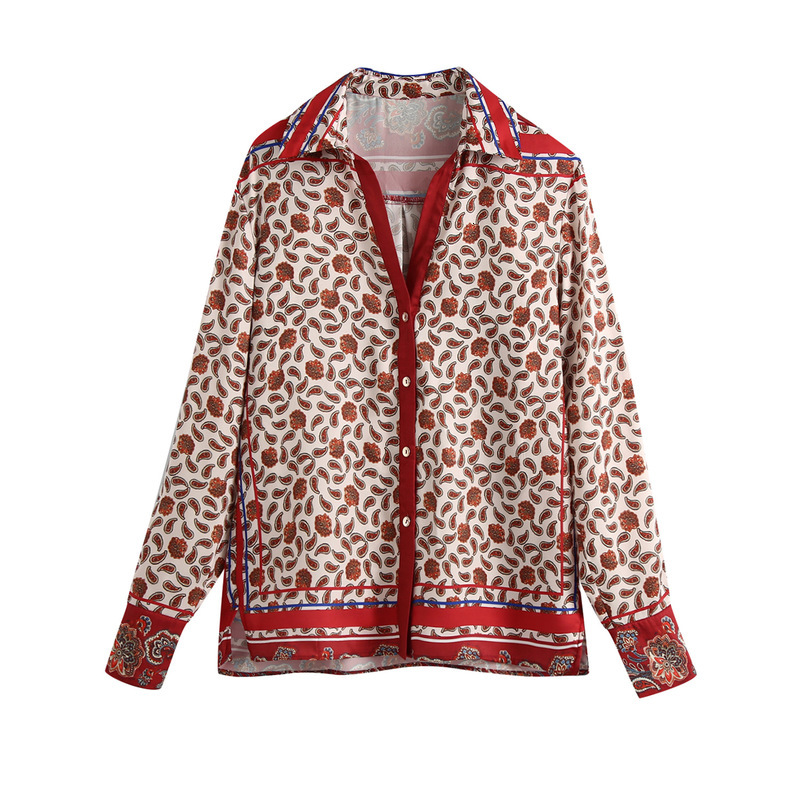 2021 New Bb 2831 Autumn Europe and the United States Women's Positioning Printed Silk Texture Long-sleeved Shirt 9kf4, See chart
2021 New Bb 2831 Autumn Europe and the United States Women's Positioning Printed Silk Texture Long-sleeved Shirt 9kf4, See chart
