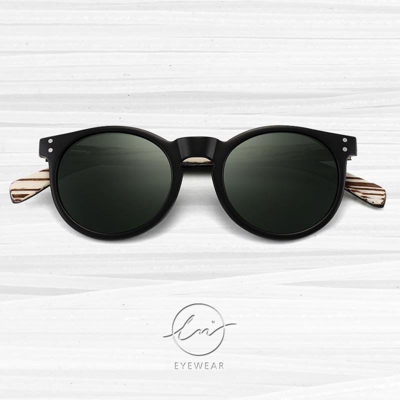 LM 2020 New Polarized Round Sunglasses Women Men Zebra Wooden Frame Mirror Lens Original Wood Driving UV400 Eyewear gafas de sol1 
LM 2020 New Polarized Round Sunglasses Women Men Zebra Wooden Frame Mirror Lens Original Wood Driving UV400 Eyewear gafas de sol1