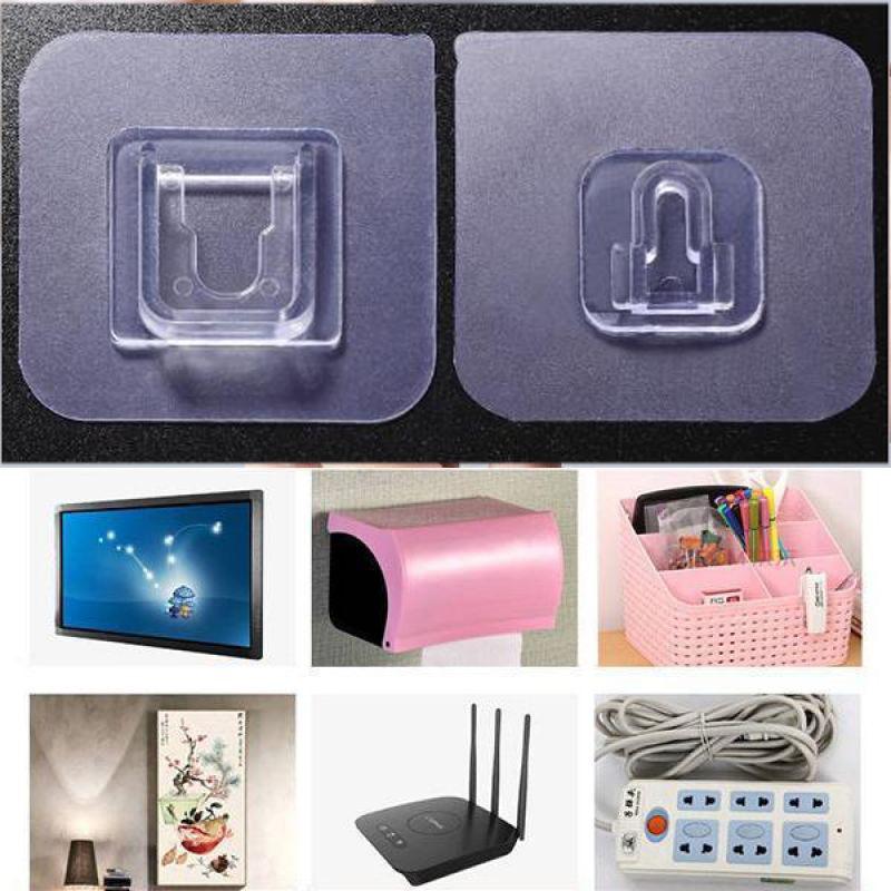 Double-sided Self Adhesive Wall Hooks for Kitchen Bathroom Living Room Wall Mounted Rack Organizer Storage Holder Tools
Double-sided Self Adhesive Wall Hooks for Kitchen Bathroom Living Room Wall Mounted Rack Organizer Storage Holder Tools