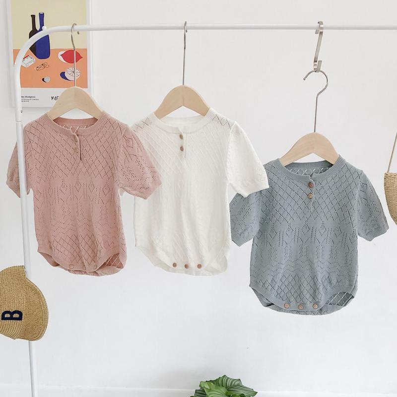 2021 Knitted Summer Bodysuit New Cotton Toddler Outfit Solid Color Infant Jumpsuit Baby Girl Boy Clothes 7ri9, S006blue
2021 Knitted Summer Bodysuit New Cotton Toddler Outfit Solid Color Infant Jumpsuit Baby Girl Boy Clothes 7ri9, S006blue