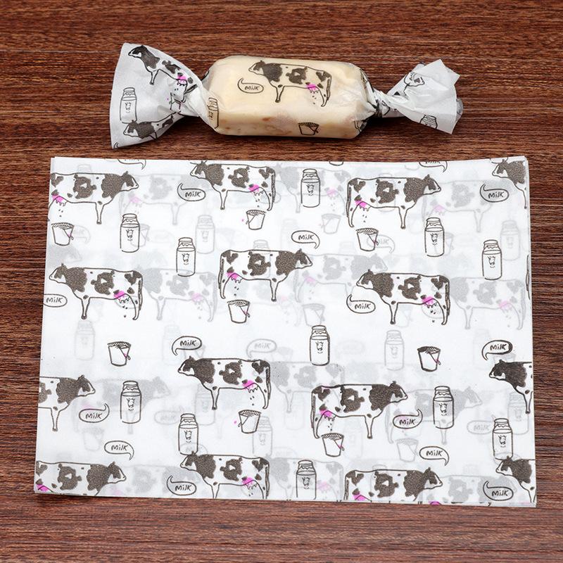 500pcs/lot Cartoon Animal Milk Cow Milking Party Nougat Wrap Paper Baptism Sugar Packaging Candy Gift White Twisting Wax Paper
500pcs/lot Cartoon Animal Milk Cow Milking Party Nougat Wrap Paper Baptism Sugar Packaging Candy Gift White Twisting Wax Paper