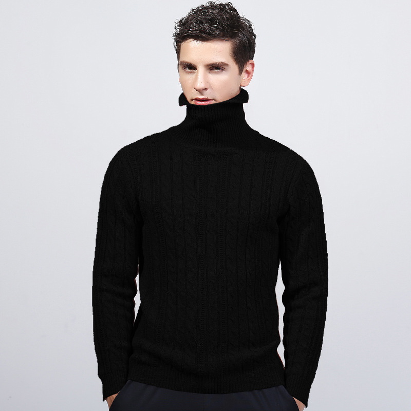 2020 Brand Winter New Men's Body Knitting Sweater Pure Cotton High-collar Overcoat for Male Sweater Outer Wear Clothing, Dark blue
2020 Brand Winter New Men's Body Knitting Sweater Pure Cotton High-collar Overcoat for Male Sweater Outer Wear Clothing, Dark blue