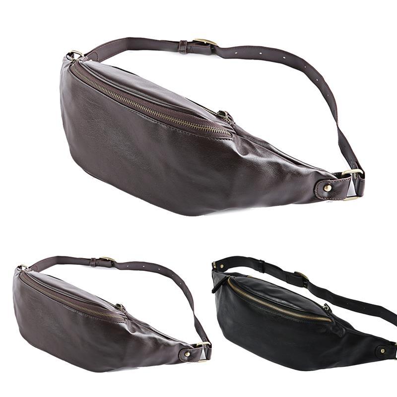 New Men's Waist Bags PU Leather Man Chest Bag Fashion Crossbody Shoulder Bags Male Travel Waist Pack Unisex Black Fanny Pack
New Men's Waist Bags PU Leather Man Chest Bag Fashion Crossbody Shoulder Bags Male Travel Waist Pack Unisex Black Fanny Pack