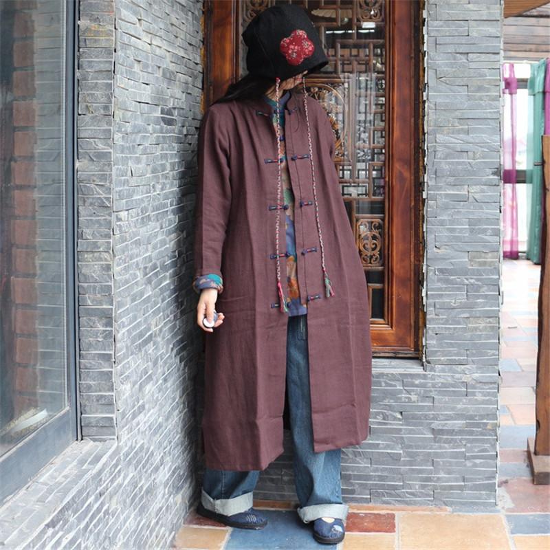 Johnature Fall Coats Women Linen Trench Coat 2020 Autumn New Long Sleeve Button Coffee Vintage Stand Women Coat Trench
Johnature Fall Coats Women Linen Trench Coat 2020 Autumn New Long Sleeve Button Coffee Vintage Stand Women Coat Trench