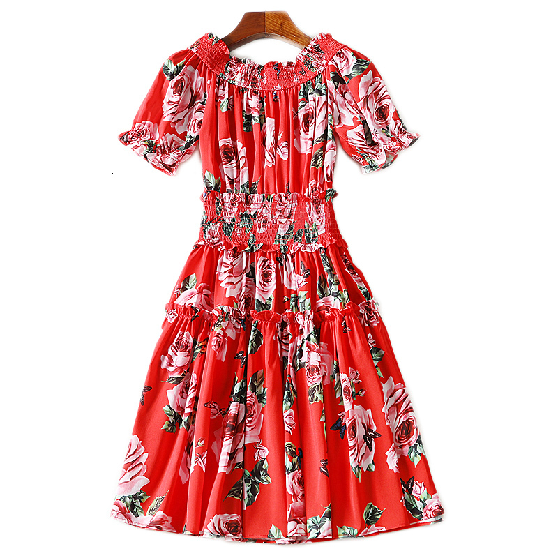 Xf High Quality Runway Fashion Designer Women Summer Party Word Chiffon Pink Collar Printed Short 33yv, Multiple
Xf High Quality Runway Fashion Designer Women Summer Party Word Chiffon Pink Collar Printed Short 33yv, Multiple