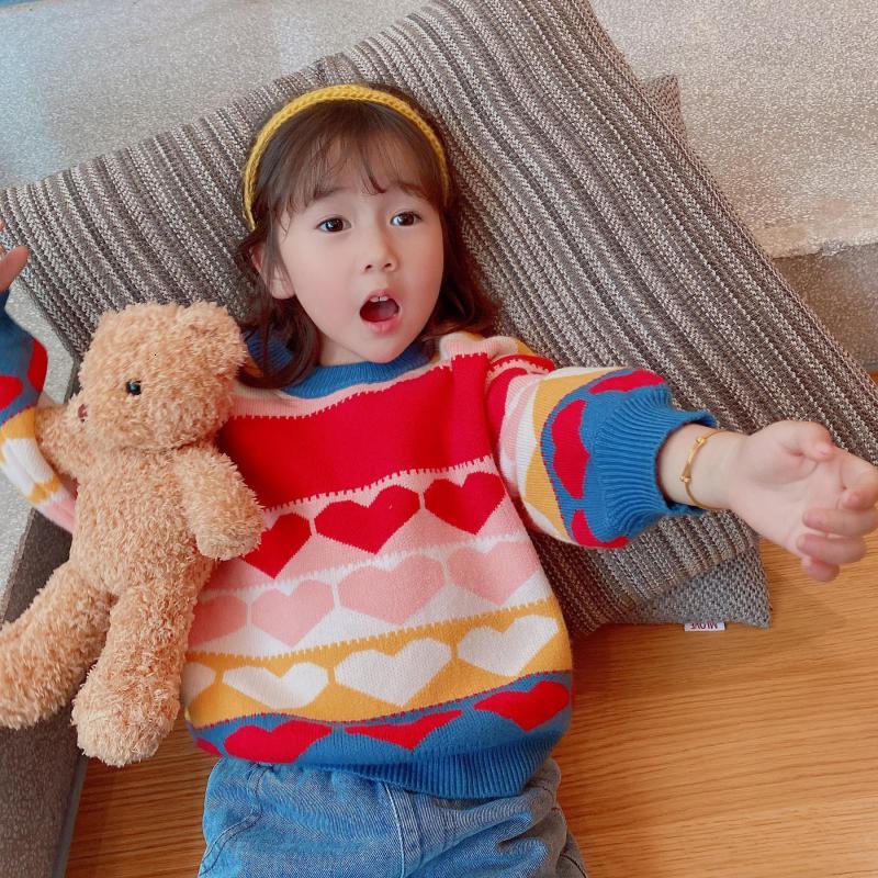 2021 New Baby Girls Pullovers Heart Print Kids Sweaters Warm Child Clothing Winter Babies Toddler Children Sweater 2c9r, My028
2021 New Baby Girls Pullovers Heart Print Kids Sweaters Warm Child Clothing Winter Babies Toddler Children Sweater 2c9r, My028