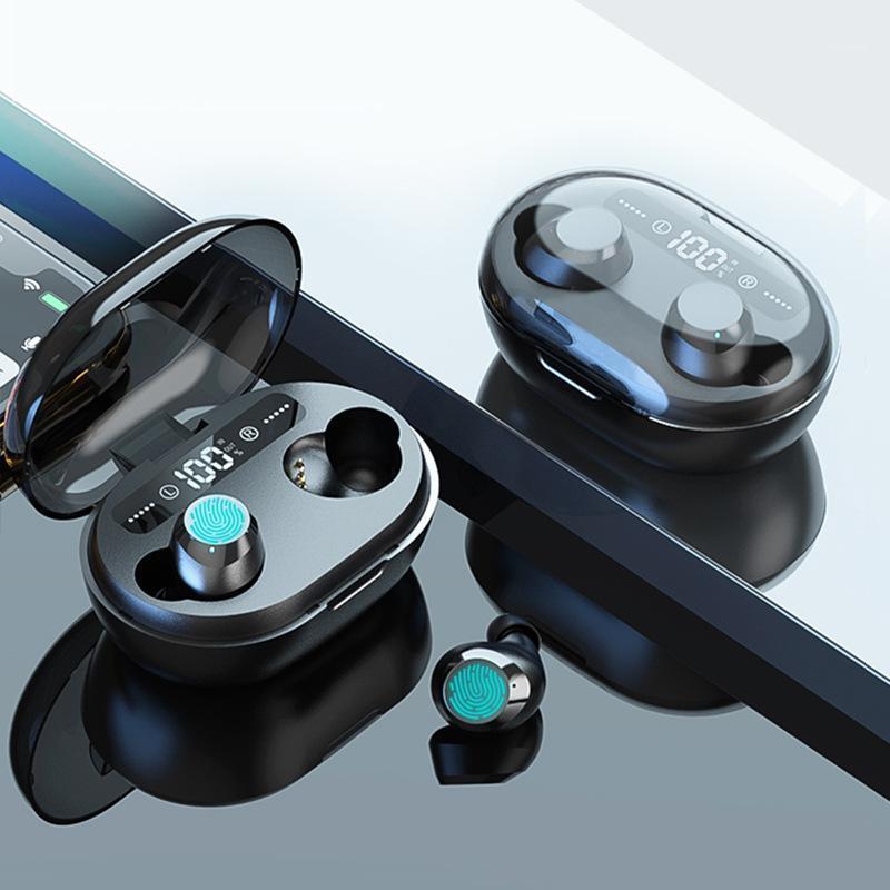 C8S TWS 5.0 Bluetooth Headphone 3D Stereo Wireless Earphone With Dual Mic 3000mAh LED Digital Power Bank Noise Reduction Headset1, Black
C8S TWS 5.0 Bluetooth Headphone 3D Stereo Wireless Earphone With Dual Mic 3000mAh LED Digital Power Bank Noise Reduction Headset1, Black