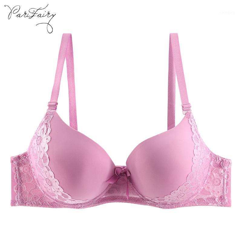 PariFairy Fashion Floral Lace Soft Bra Underwired Smooth Cup T-shirt Bra Unlined Push Up Women Sexy Underwear Plus Size 40B-50D1, Z18-wine red
PariFairy Fashion Floral Lace Soft Bra Underwired Smooth Cup T-shirt Bra Unlined Push Up Women Sexy Underwear Plus Size 40B-50D1, Z18-wine red