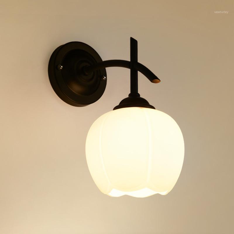 Modern minimalist Korean single head wall lamp creative fashion bedside E27 wall light For Restaurant Bar stairs corridor aisle1 
Modern minimalist Korean single head wall lamp creative fashion bedside E27 wall light For Restaurant Bar stairs corridor aisle1