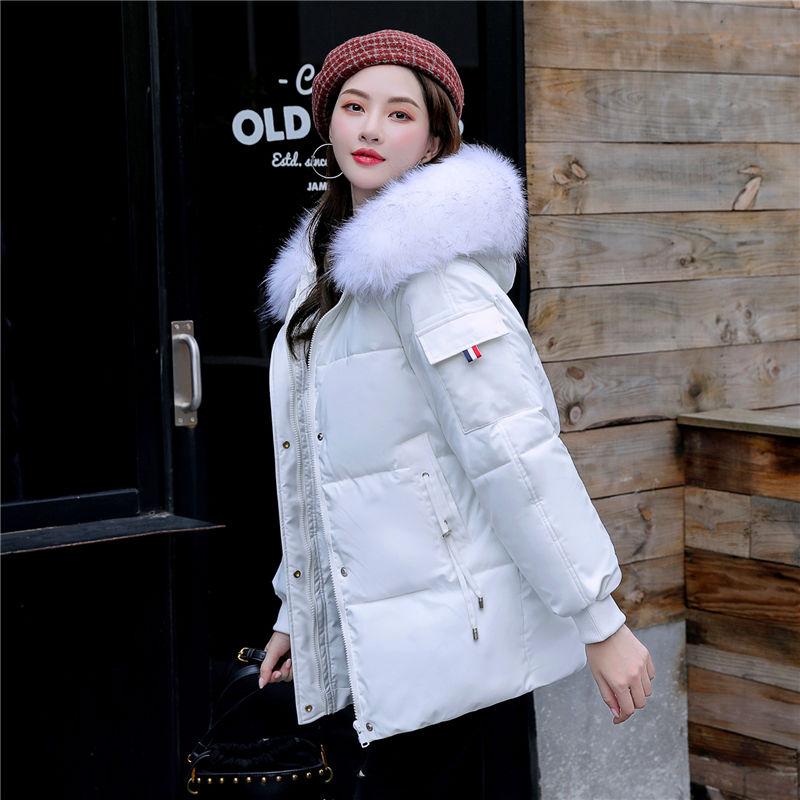 Cotton-padded Jacket Women' Mid-length Winter Clothing 2021 New Thick Winter Jacket Women Large Fur Collar Loose Women' Parkas, Black
Cotton-padded Jacket Women' Mid-length Winter Clothing 2021 New Thick Winter Jacket Women Large Fur Collar Loose Women' Parkas, Black