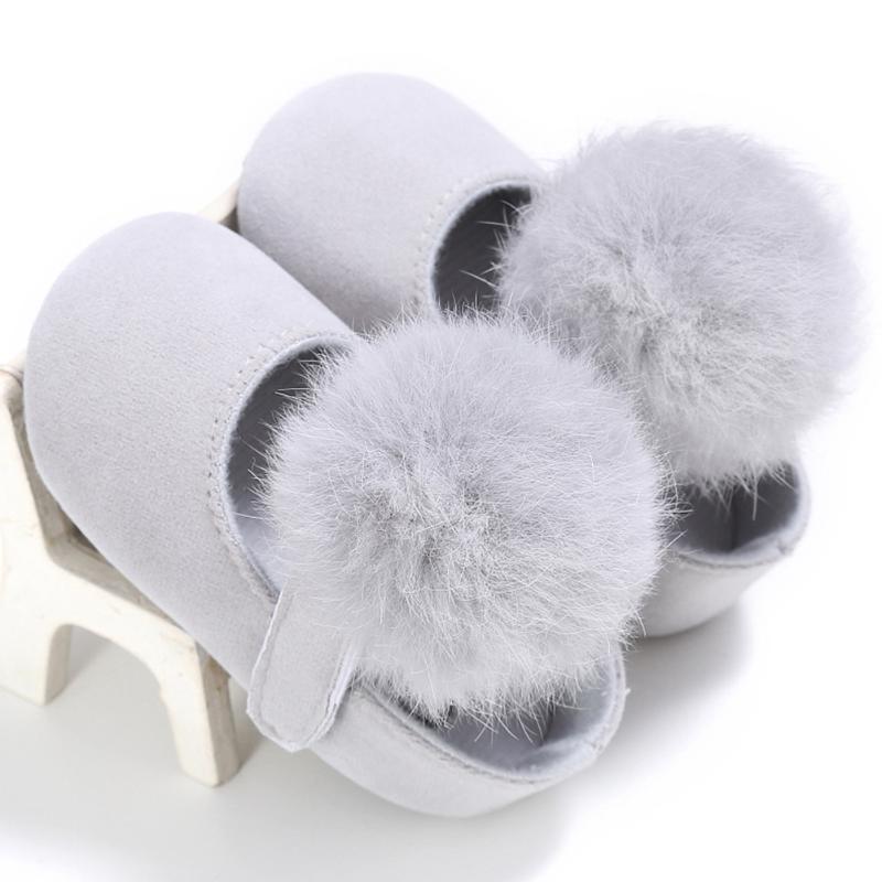 Toddler Girls Hairball Crib Shoes Newborn Baby Soft Sole Pram Anti-slip Sneakers, White
Toddler Girls Hairball Crib Shoes Newborn Baby Soft Sole Pram Anti-slip Sneakers, White