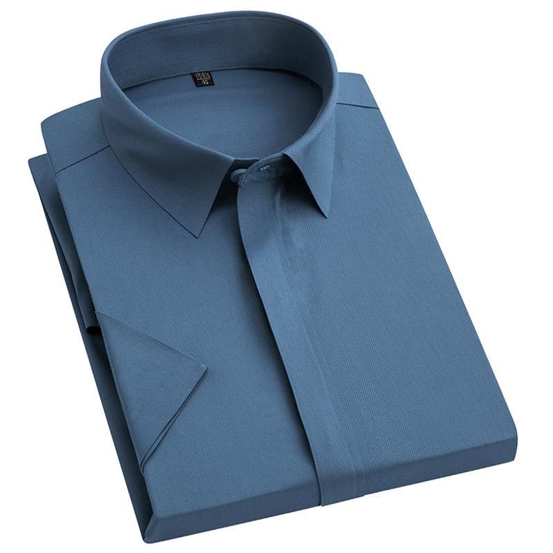 Men's Stretch Casual Short Sleeve Shirts Standard-fit Thin Soft Hidden Button Placket Front Wrinkle Resistant Easy Care Shirt, Black
Men's Stretch Casual Short Sleeve Shirts Standard-fit Thin Soft Hidden Button Placket Front Wrinkle Resistant Easy Care Shirt, Black