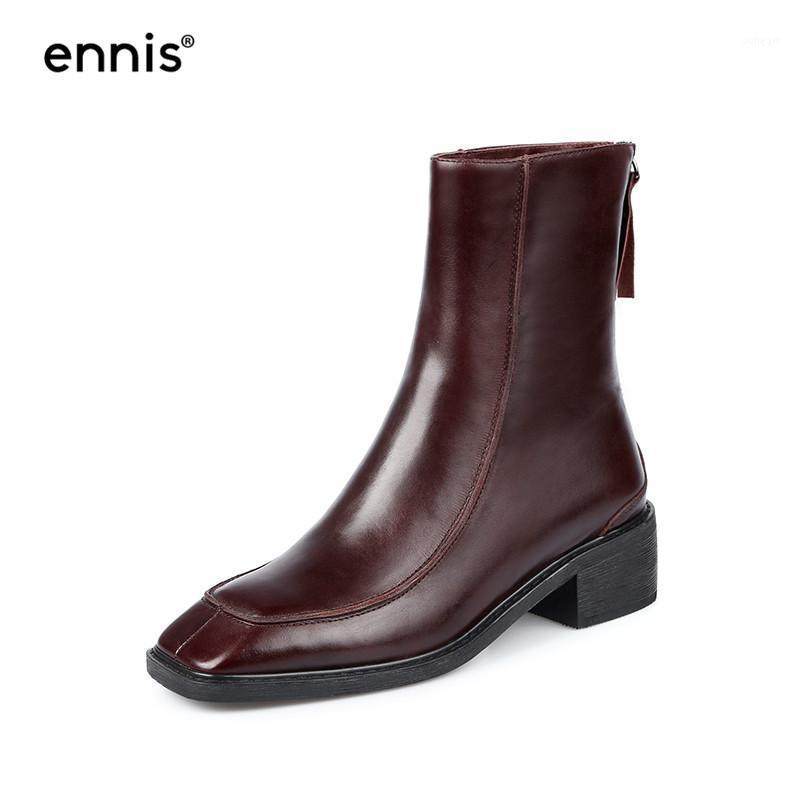 ENNIS Black Flat Ankle Boots Genuine Leather Women Short Boots Square Toe Low Heel Ladies Winter Autumn Shoes Red A00631
ENNIS Black Flat Ankle Boots Genuine Leather Women Short Boots Square Toe Low Heel Ladies Winter Autumn Shoes Red A00631