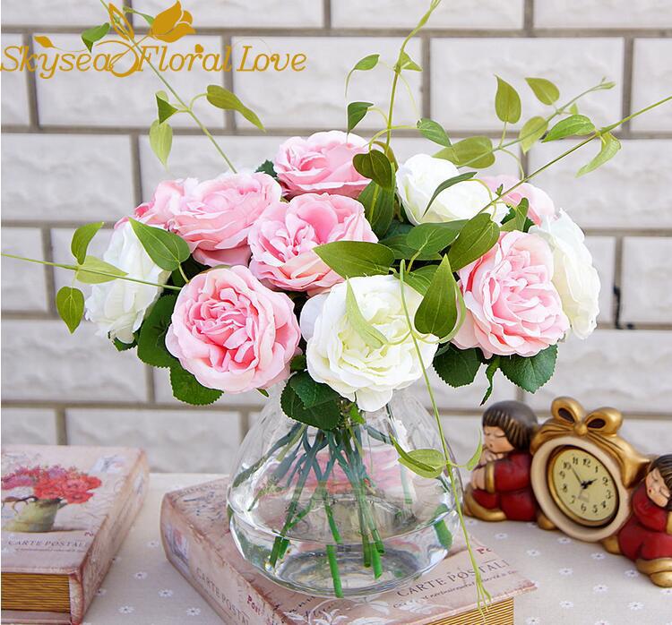 Artificial flowers rose 5 colors silk flowers wedding decoration diy rose for home party office decor fake diy, Pink
Artificial flowers rose 5 colors silk flowers wedding decoration diy rose for home party office decor fake diy, Pink