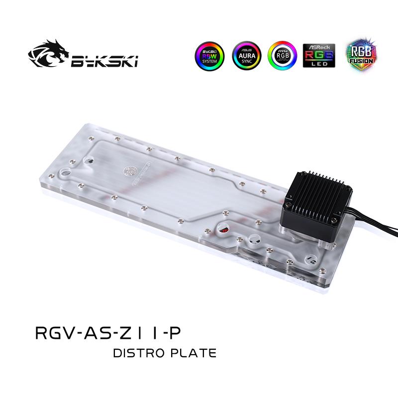 

BYKSKI Acrylic Distro Plate For ASUS ROG Z11 Computer Case ,RGB Reservoir, Water Tank Support Motherboard Control,RGV-AS-Z11-P