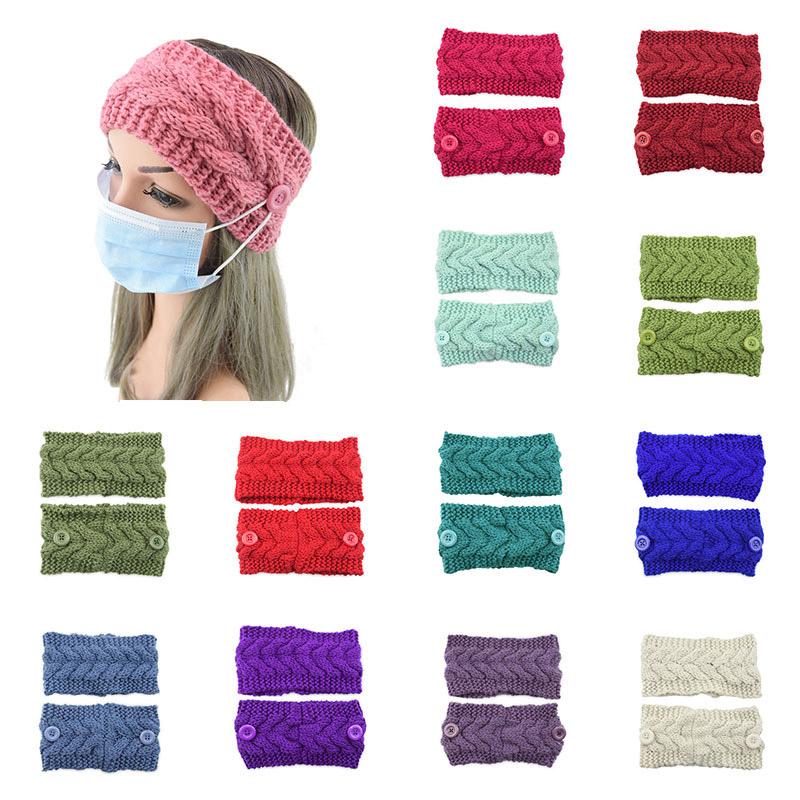 Twist Hairband Ear Warmer Wide Headwear Elastic Head Wrap Button Hair Band Knitted Headband Hair Accessories With Button
Twist Hairband Ear Warmer Wide Headwear Elastic Head Wrap Button Hair Band Knitted Headband Hair Accessories With Button