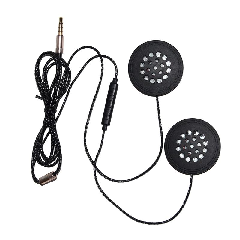Motorcycle Helmet Headset Speakers 3.5mm Jack Wired Headphones Earphone Headphone with HD Microphone for Motorcycle Helmet Inter
Motorcycle Helmet Headset Speakers 3.5mm Jack Wired Headphones Earphone Headphone with HD Microphone for Motorcycle Helmet Inter