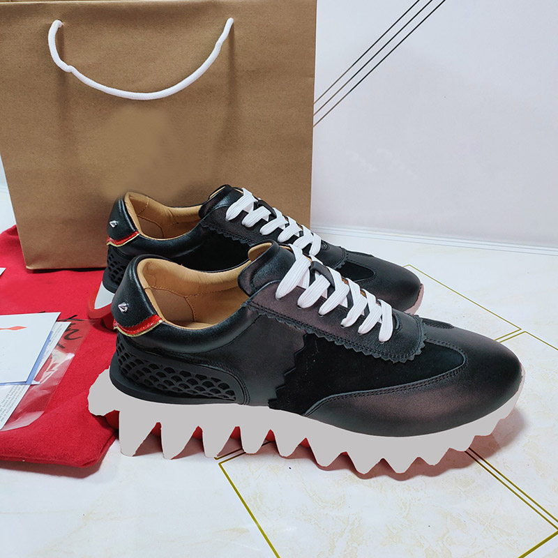 2021 Casual Shoes Red bottom Shoes Loubishark Flat Leather Stylist Sneakers Men Women Donna Tiketa Slip-on Runners Sneakers Krystal Spikes, Color 2
2021 Casual Shoes Red bottom Shoes Loubishark Flat Leather Stylist Sneakers Men Women Donna Tiketa Slip-on Runners Sneakers Krystal Spikes, Color 2