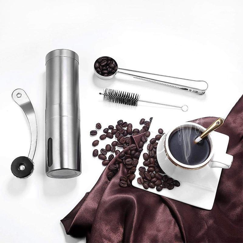New Manual Coffee Grinder,Adjustable Conical Burr Brushed Stainless Steel Coffee Beans Manual Grinder Portable Travel And Handhe1
New Manual Coffee Grinder,Adjustable Conical Burr Brushed Stainless Steel Coffee Beans Manual Grinder Portable Travel And Handhe1