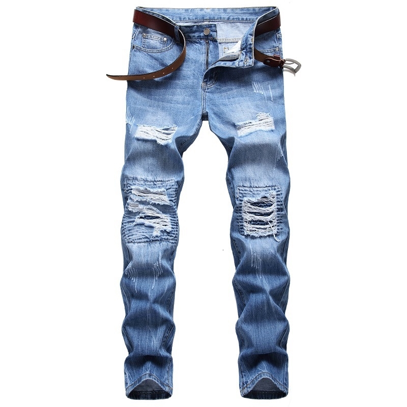 2021 New Autumn Spring Men's Ripped Street Hip Hop Stretch Bike Trendy Holes Straight Denim Trouers 3url, 924 a no belt
2021 New Autumn Spring Men's Ripped Street Hip Hop Stretch Bike Trendy Holes Straight Denim Trouers 3url, 924 a no belt