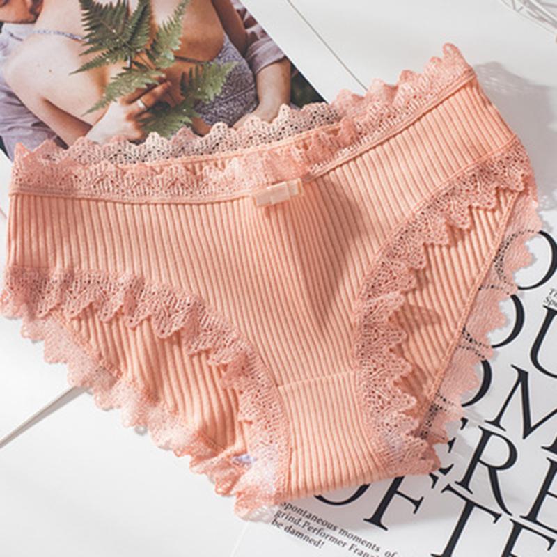 2020 Hot Sale Cotton Panties Women Lace Breathable Briefs Sexy Underwear Women Female Underpants Underwear Lingerie, White
2020 Hot Sale Cotton Panties Women Lace Breathable Briefs Sexy Underwear Women Female Underpants Underwear Lingerie, White