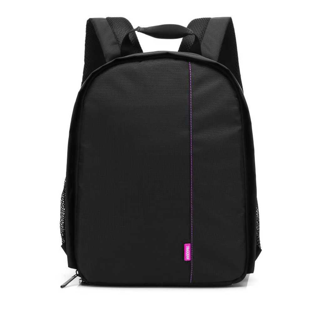 DSLR Camera Bag Fashion Nylon Shoulder Bag Waterproof Camera Case Lens Pouch Bag Outdoor Photography Backpack