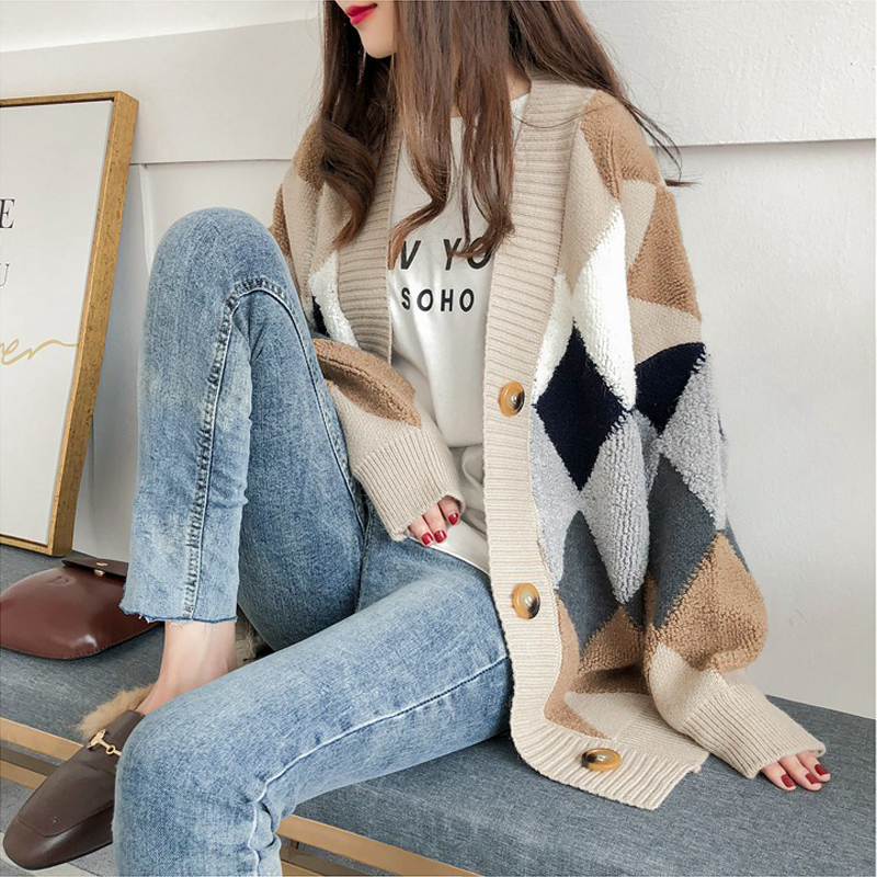 Women's blouses fall 2020 Loose casual chess cleavage in v cardigans unique breasted puff sleeve looses a0h, Blue
Women's blouses fall 2020 Loose casual chess cleavage in v cardigans unique breasted puff sleeve looses a0h, Blue