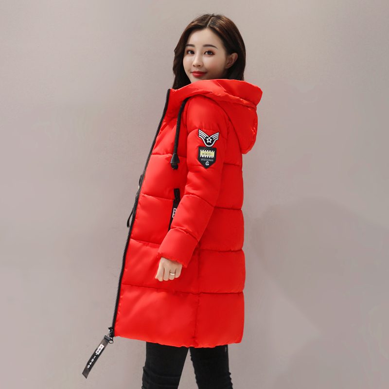 Women Winter Jacket Hooded Warm Thicken Cotton Padded Women Winter Coat Female Outwear Parka Casaco Feminina Inverno 200928