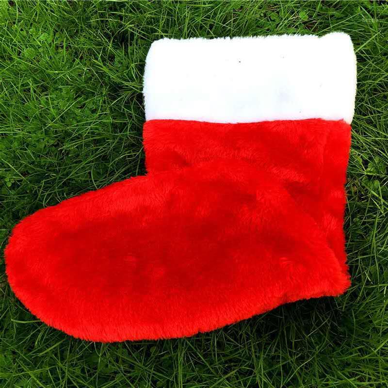 Christmas supplies high-grade red plush Christmas socks supplies red socks ornaments1
Christmas supplies high-grade red plush Christmas socks supplies red socks ornaments1