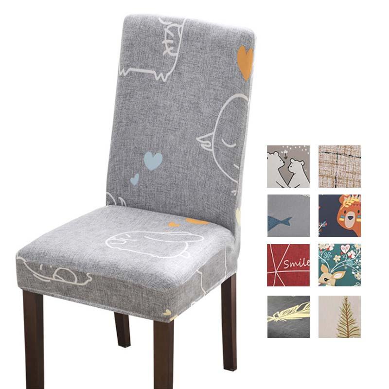 Spandex Elastic Chair Slipcover Cartoon Printed Stretch Chair Cover for Dining Room Modern Anti-dirty Banquet Kitchen Seat Case
Spandex Elastic Chair Slipcover Cartoon Printed Stretch Chair Cover for Dining Room Modern Anti-dirty Banquet Kitchen Seat Case