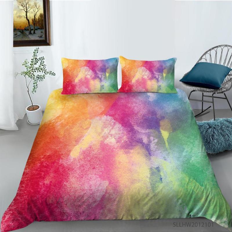 Hot sale 3D Colorful Water colored Abstract Printing Bedding sets Home Decor Queen King sizes 2/3pcs
Hot sale 3D Colorful Water colored Abstract Printing Bedding sets Home Decor Queen King sizes 2/3pcs