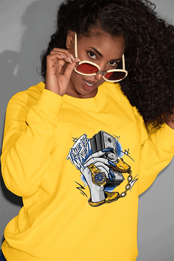 Women Pullover Casual Tops Womens Dollar Print Fashion Tshirts Spring Autumn Designer Woman O-neck Long Sleeve Tees, Yellow
Women Pullover Casual Tops Womens Dollar Print Fashion Tshirts Spring Autumn Designer Woman O-neck Long Sleeve Tees, Yellow