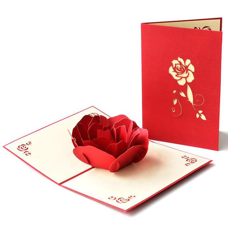 3pcs/set or 8pcs/set Big Red Rose Invitation Greeting Card 3D Thanksgiving Postcard Valentine's Day Festival Creative Gift
3pcs/set or 8pcs/set Big Red Rose Invitation Greeting Card 3D Thanksgiving Postcard Valentine's Day Festival Creative Gift