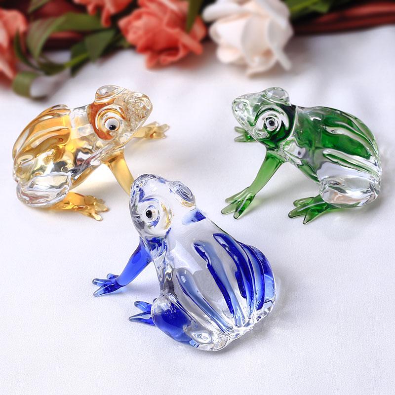 Cute Frog Figurine Crystal Miniature Glass Animal Crafts Paperweight For House Ornaments Home Decoration Accessories Gifts
Cute Frog Figurine Crystal Miniature Glass Animal Crafts Paperweight For House Ornaments Home Decoration Accessories Gifts