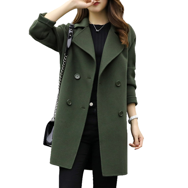2021 New Women' Version Spring Double Breasted Self-cultivation Wool Coat 7VD5, Armygreen
2021 New Women' Version Spring Double Breasted Self-cultivation Wool Coat 7VD5, Armygreen