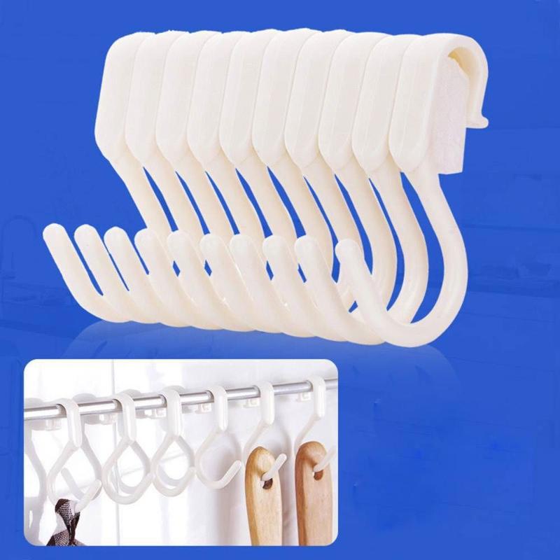 10/20/30/50pcs Multi-purpose Kitchen S Hooks Towel Bar Rack Hanger Bathroom Hooks
10/20/30/50pcs Multi-purpose Kitchen S Hooks Towel Bar Rack Hanger Bathroom Hooks