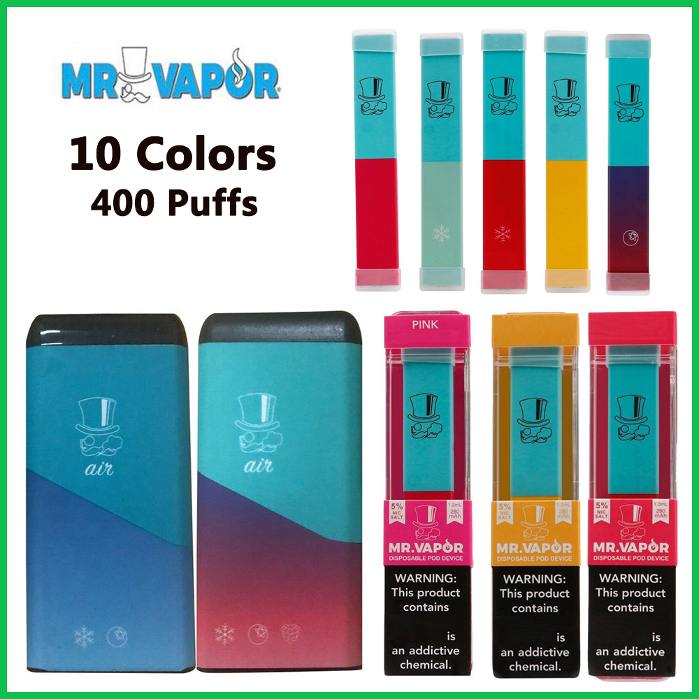 In Stock !Disposable Device MR.VAPOR Vape Pen Pod Starter Kit 280mAh Battery 1.3ml Cartridges 400Puffs Pre filled Mrvapor ecig Vaporizer DHL
In Stock !Disposable Device MR.VAPOR Vape Pen Pod Starter Kit 280mAh Battery 1.3ml Cartridges 400Puffs Pre filled Mrvapor ecig Vaporizer DHL